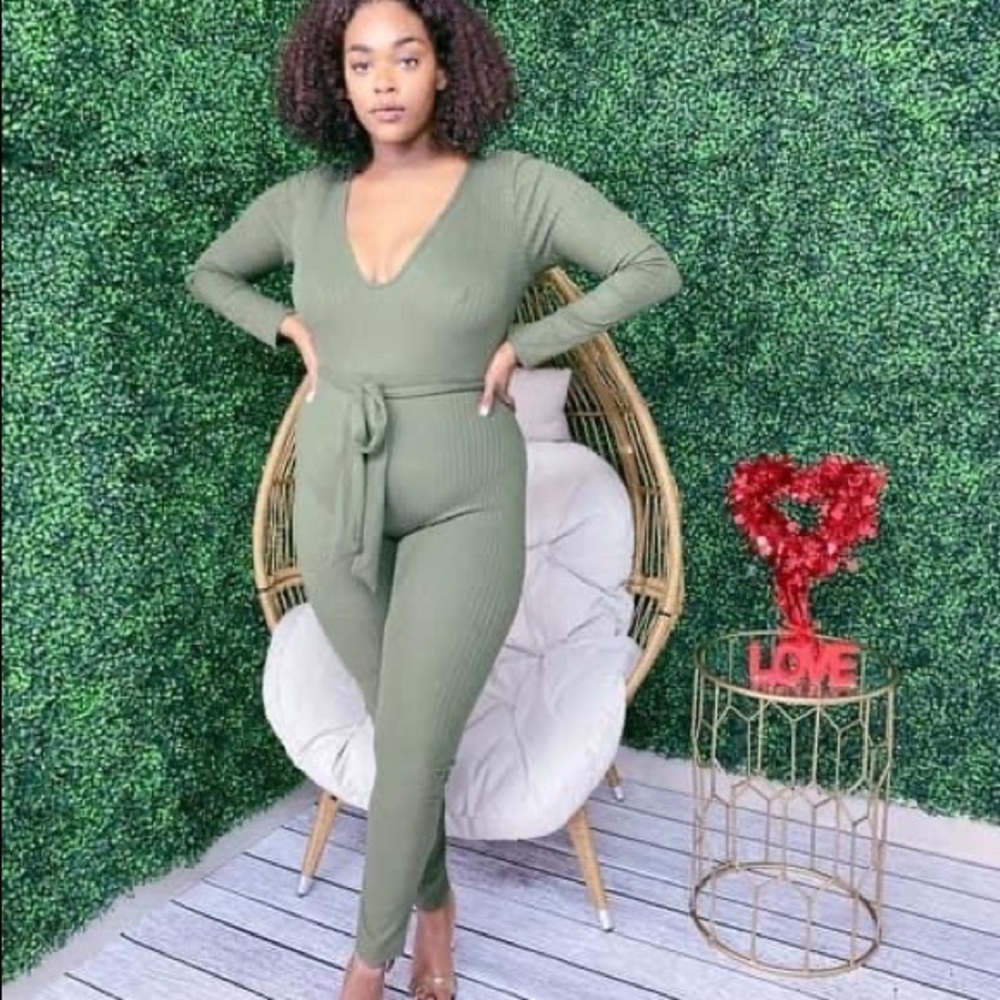 Plus size jumpsuit